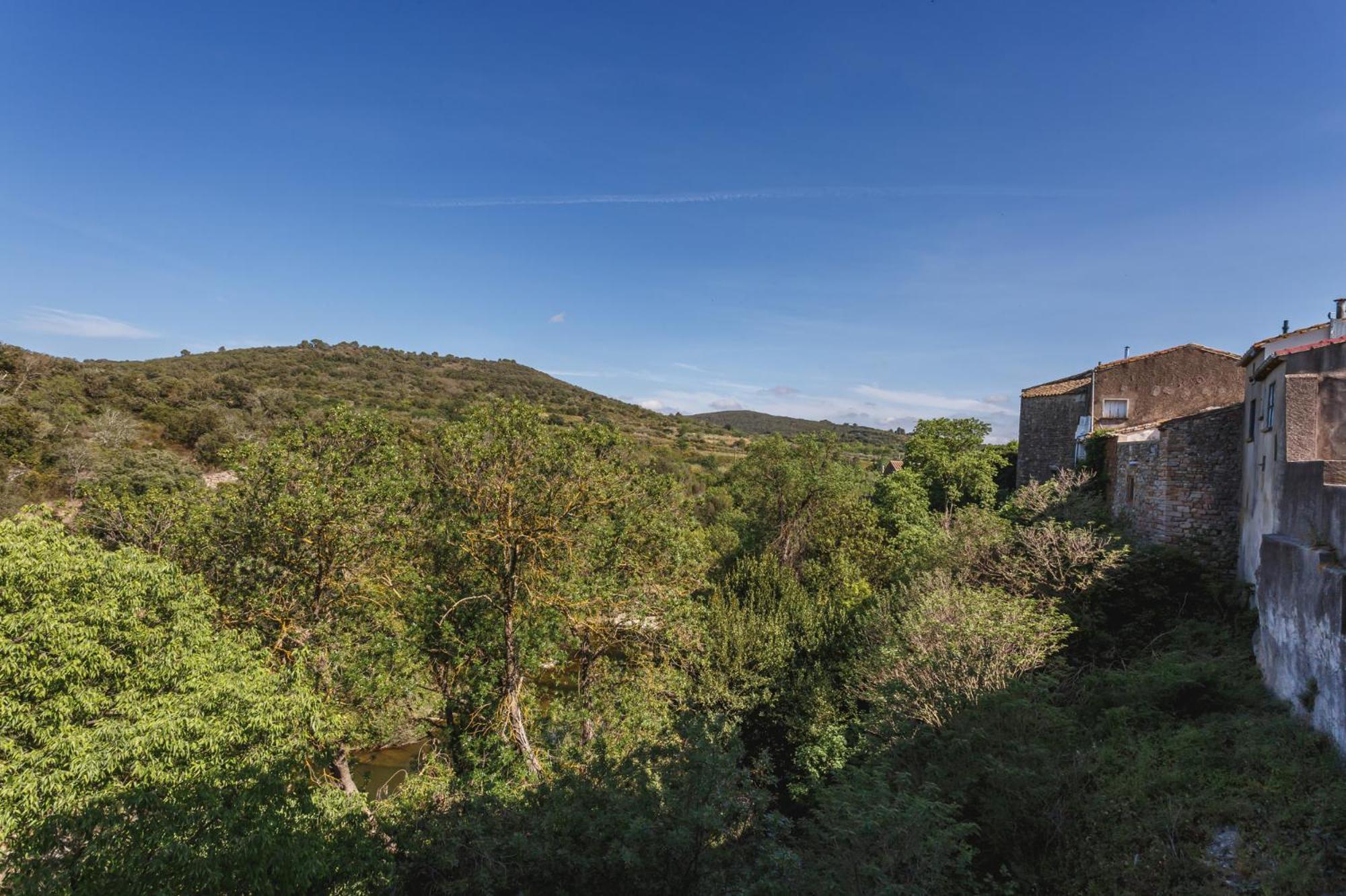 Cosy Apartment In Ancient Gabian With River And Vineyard Views Luaran gambar