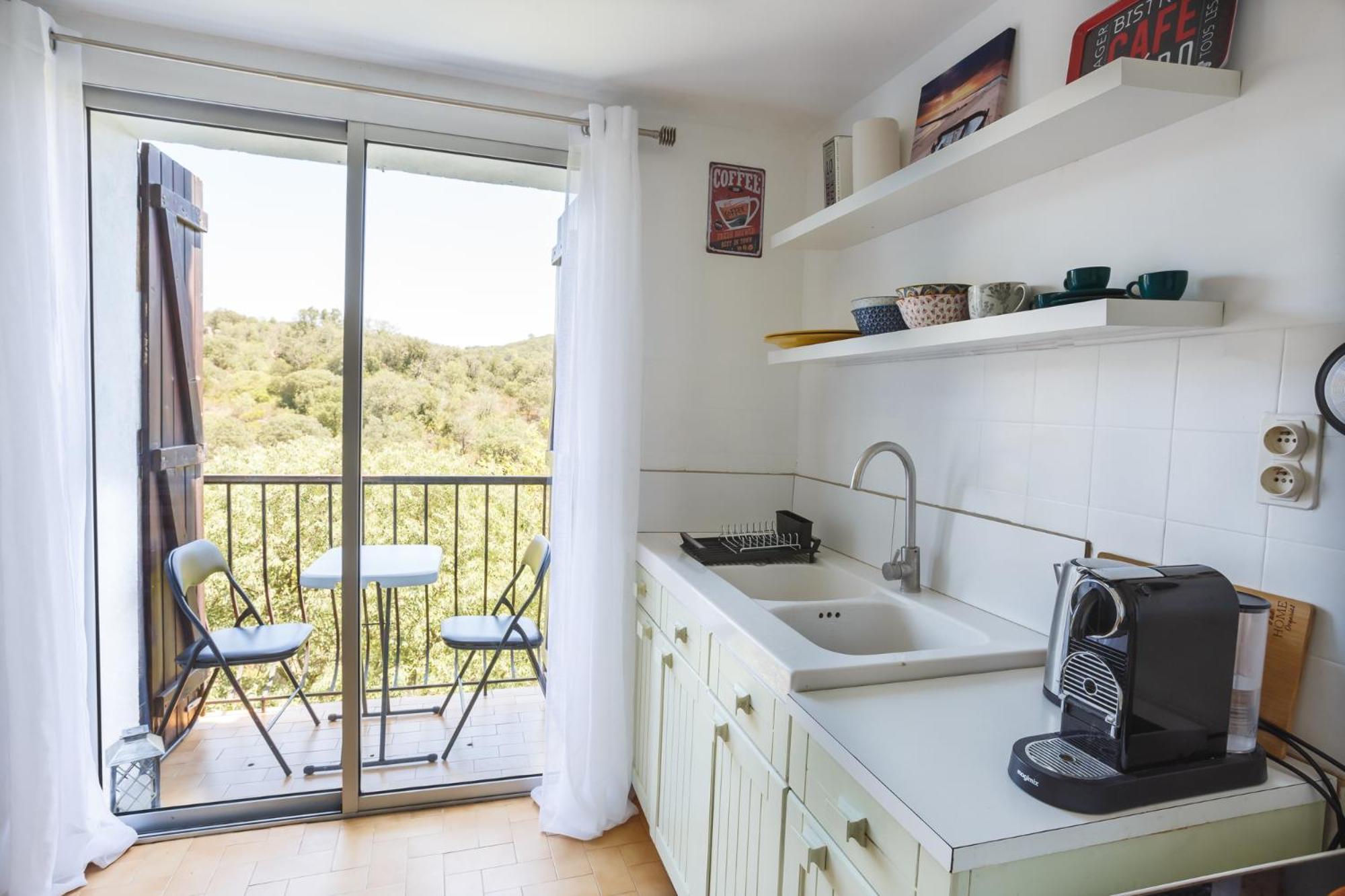 Cosy Apartment In Ancient Gabian With River And Vineyard Views Luaran gambar