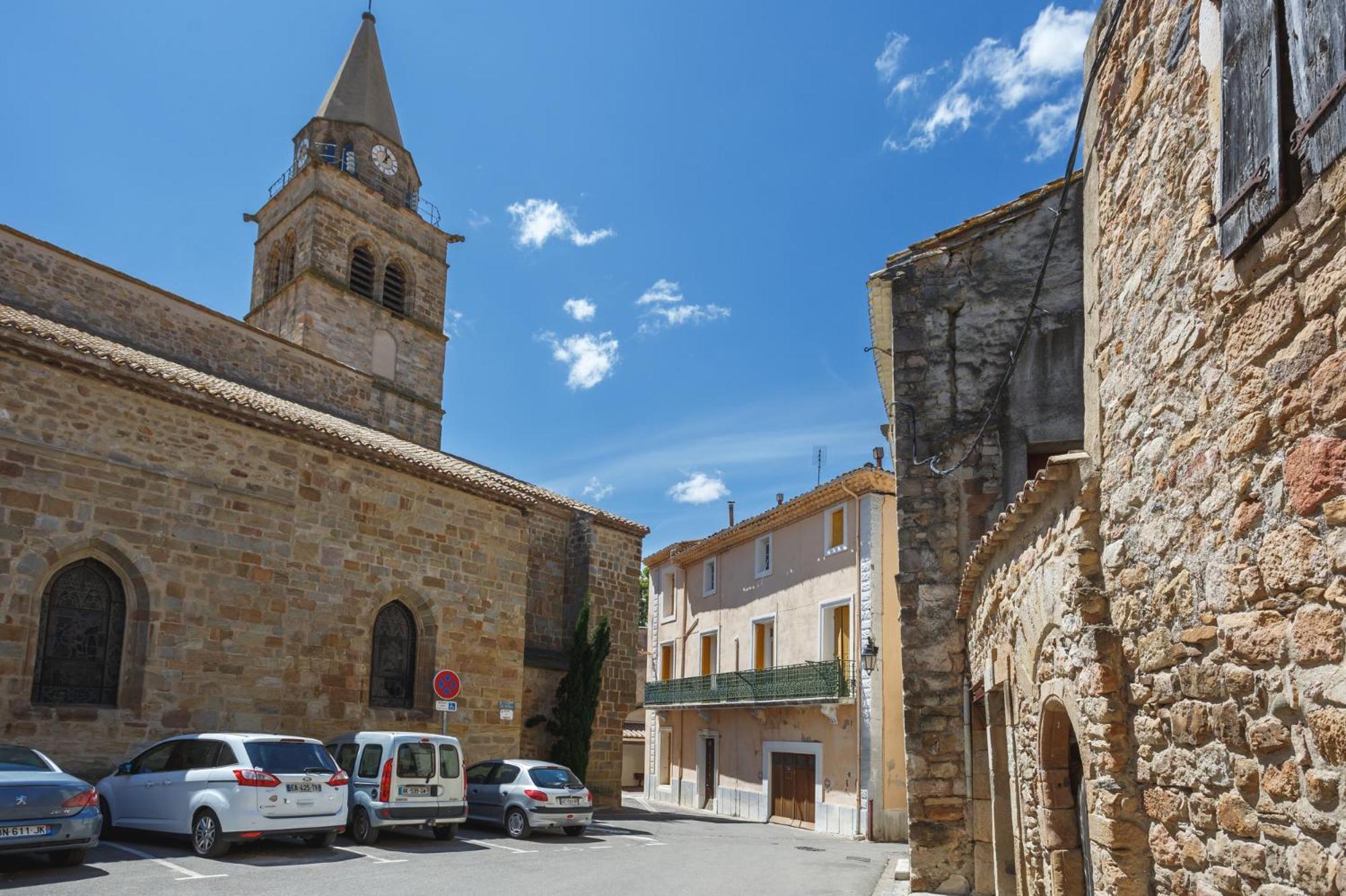 Cosy Apartment In Ancient Gabian With River And Vineyard Views Luaran gambar
